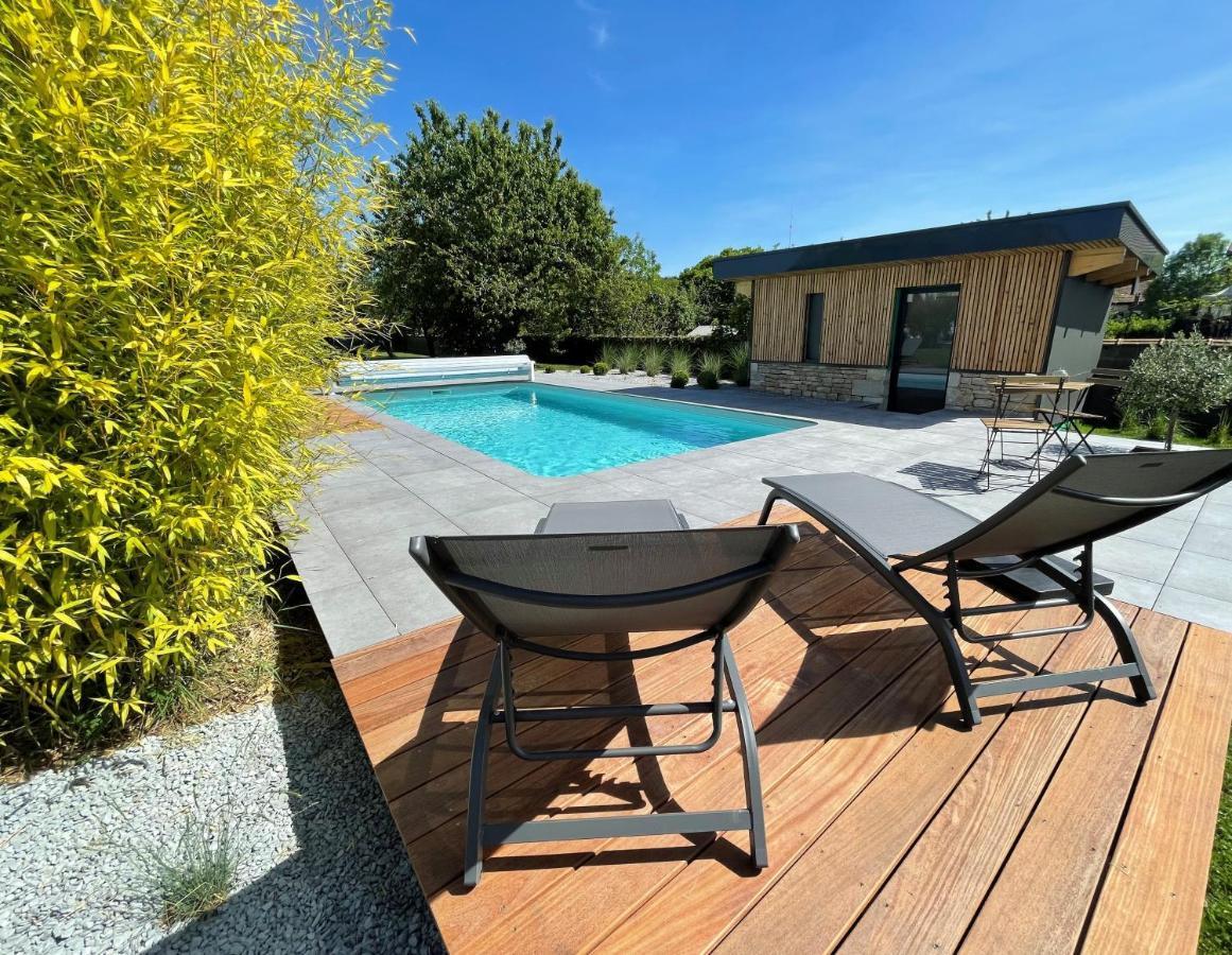 Chouzelot Sejour Detente - Appart'Hotel N 1 Avec Jaccuzi, Piscine Et Petit-Dejeuner מראה חיצוני תמונה